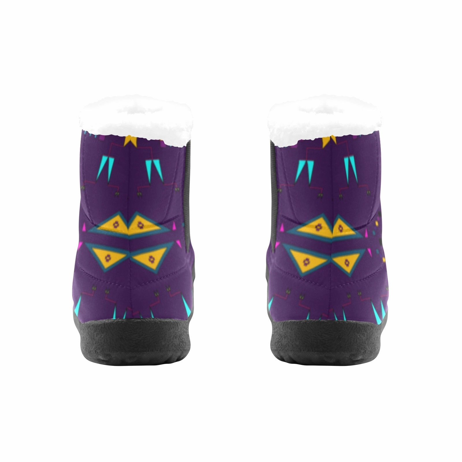 Rite of Passage Dark Purple Men's Padded Winter Boot Waterproof Best Hiking Shoes