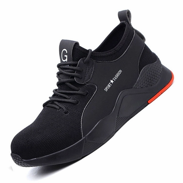 Male Work Safety Shoes Men Boots Outdoor Military Boots Steel Toe Working Shoes For Men Shoes Puncture Proof Safety Shoes 2020 Hiking Boots Under 100