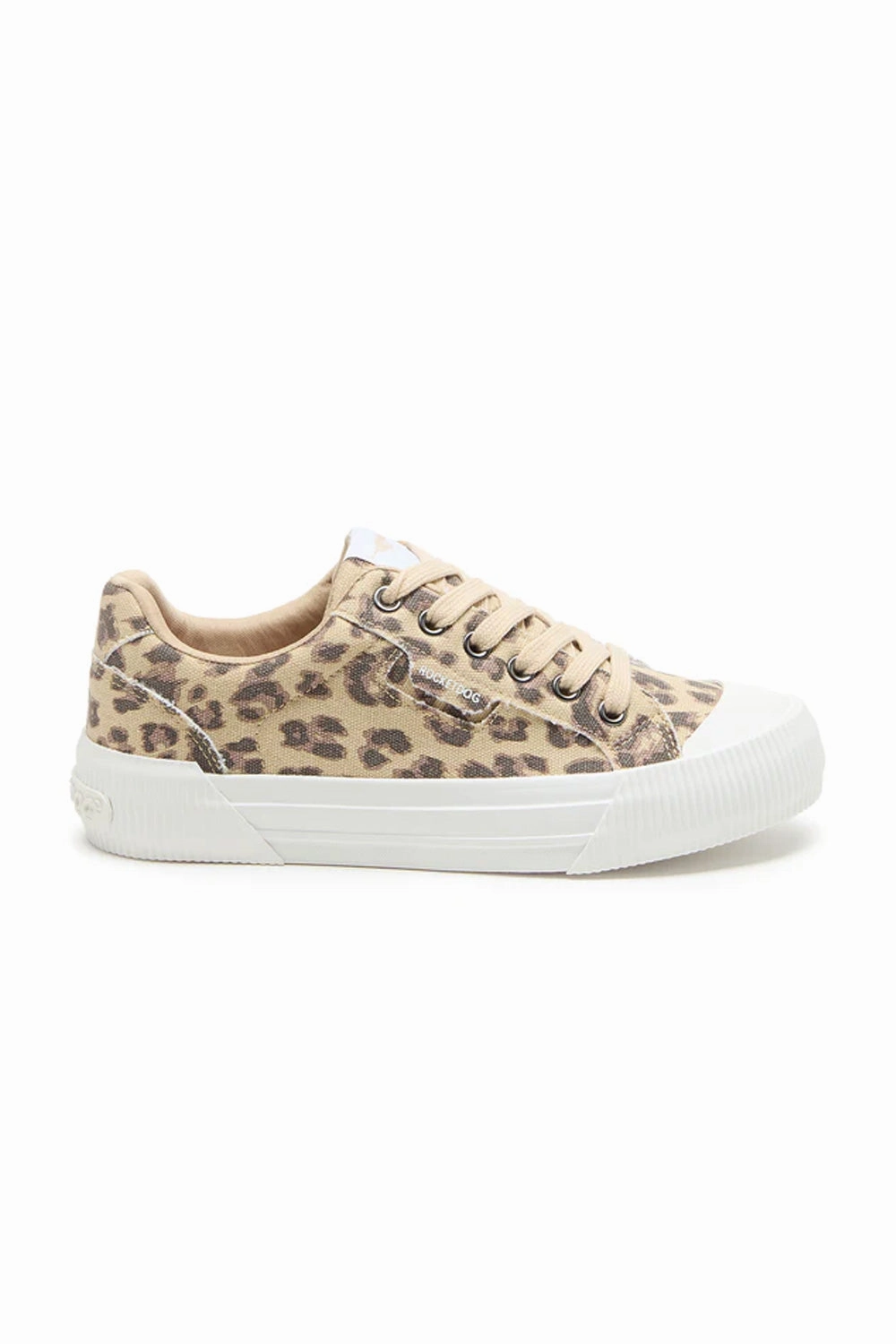 Rocket Dog Cheery Canvas Sneakers for Women in Leopard | CHERRY-TAN LEOPARD Eastbay Sneakers