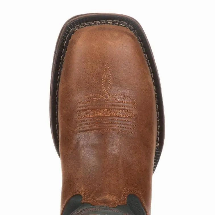 Rocky Long Range Mens Waterproof Western Pull-On Boot 8656 Golf Shoes Spikeless Waterproof