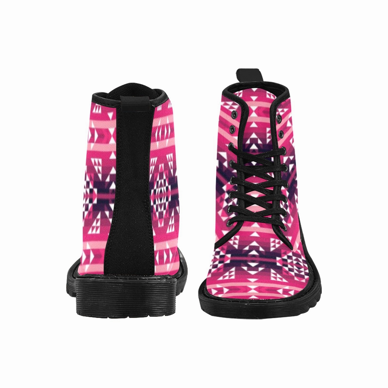 Leather Knee Boots Royal Airspace Red Boots for Women (Black)