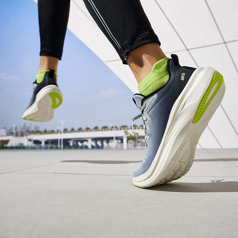 ANTA Men Running Shoes 9125A5514-2 -Mud Lime/Basic Black (Kasut Larian/Kasut Joging) Timberland Gt Scramble Hiking Boots