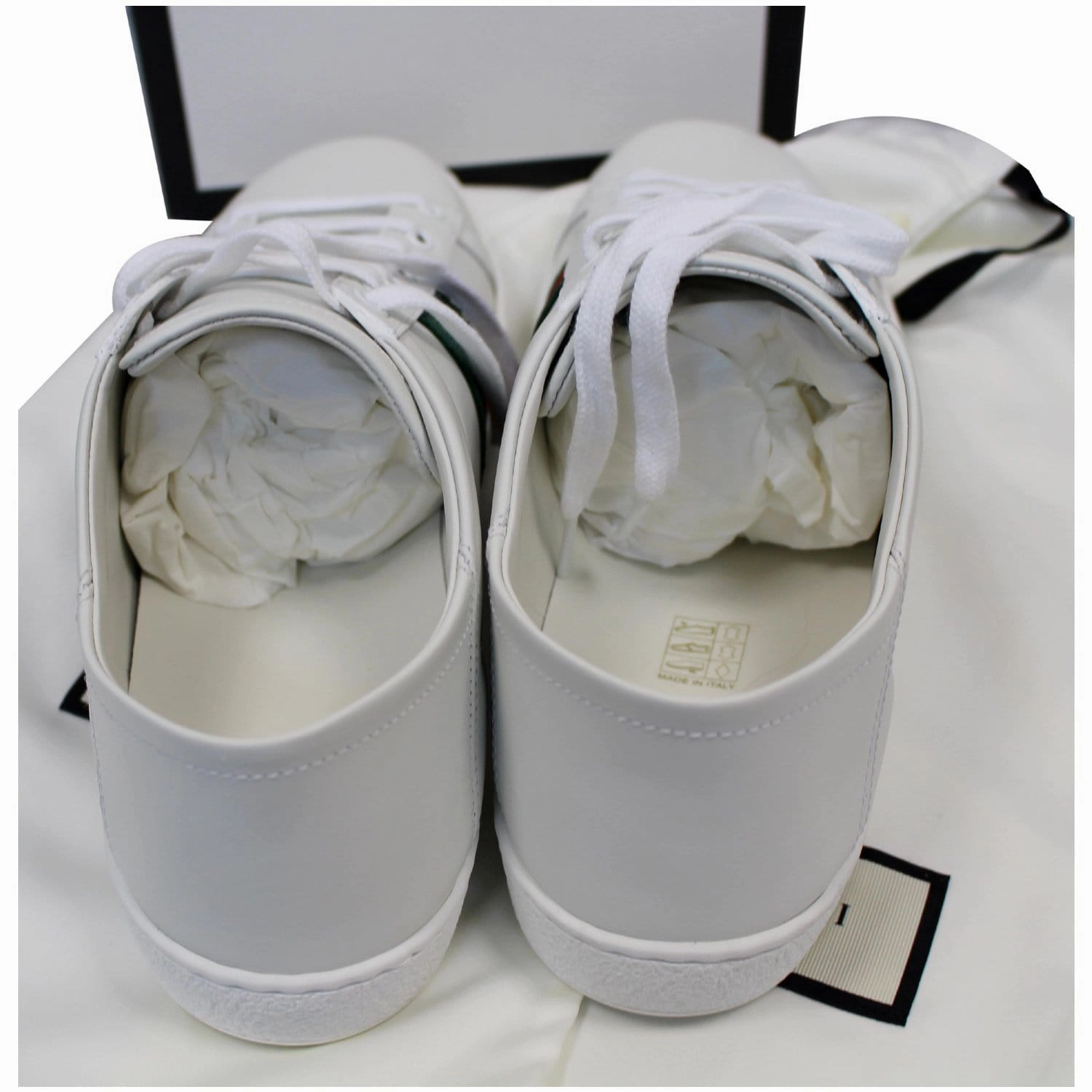 De Florence Sneakers Reviews GUCCI Ace Classic Low Top Sneakers White 475208 US 11 - 20% OFF