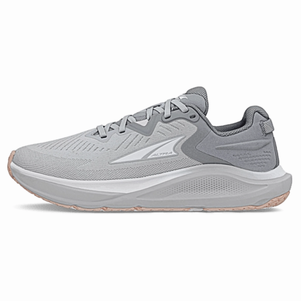 Leather Running Shoes Altra Paradigm 8 Grey Running Shoe (Women's)