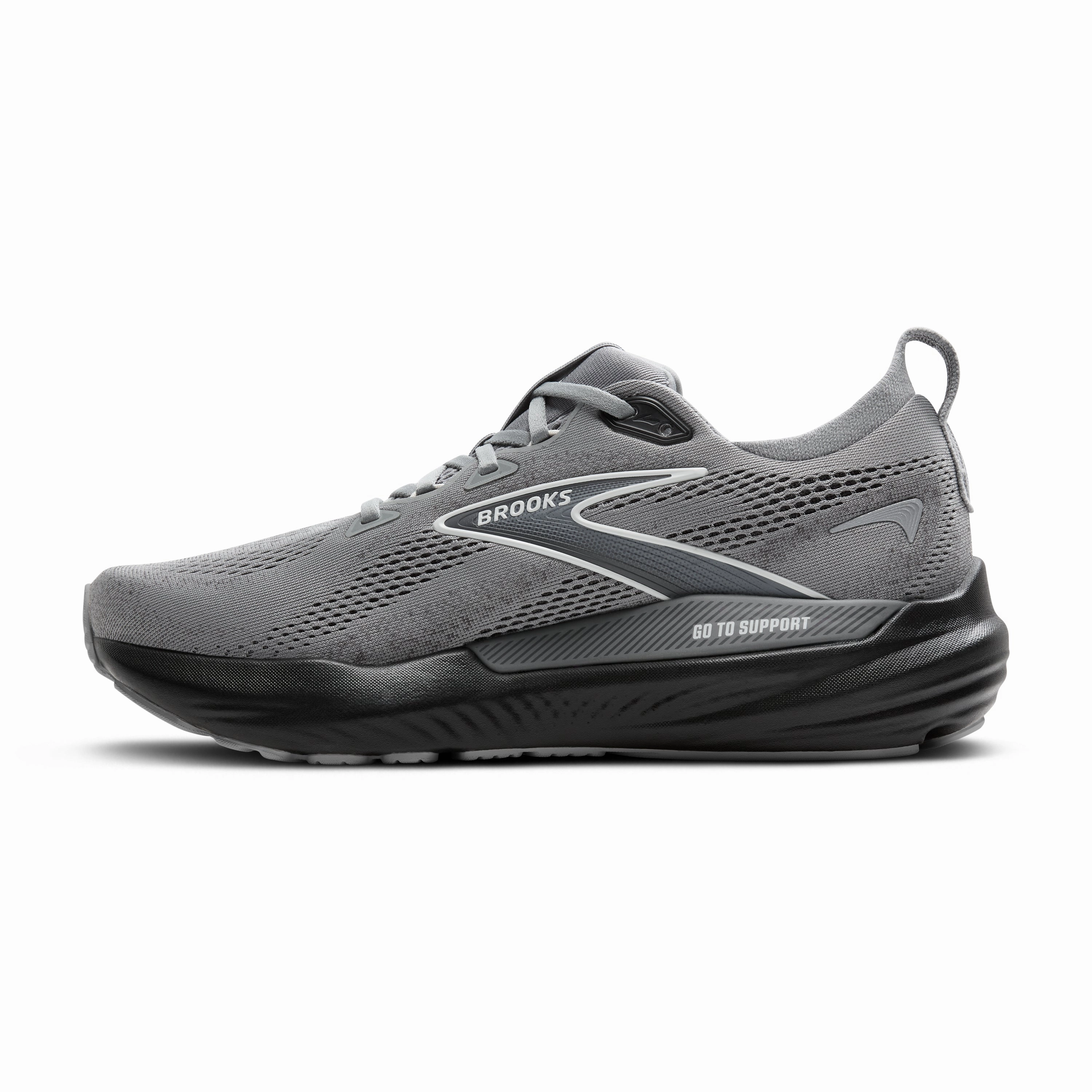 Tarahumara Running Shoes Brooks | Glycerin GTS 22 | Men's | Primer Grey/Ebony/Bluewash