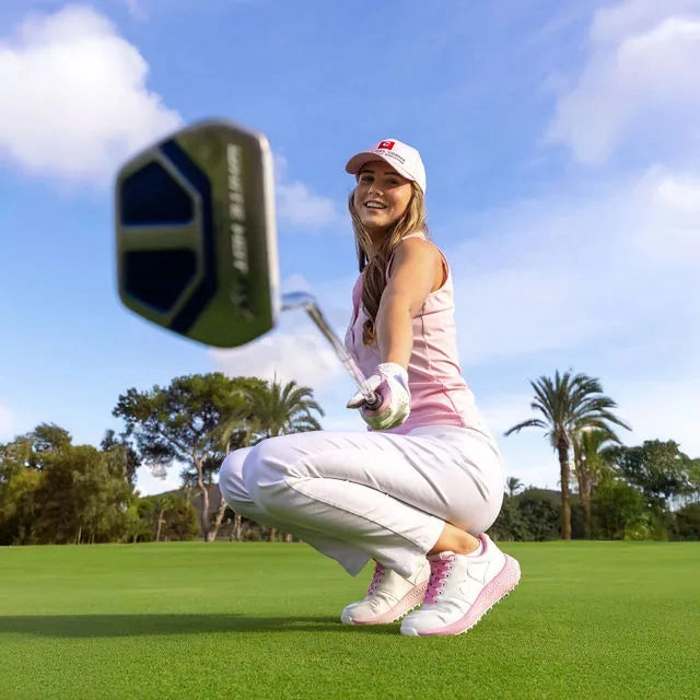 Saturnia - White/Pink Fancy Golf Shoes