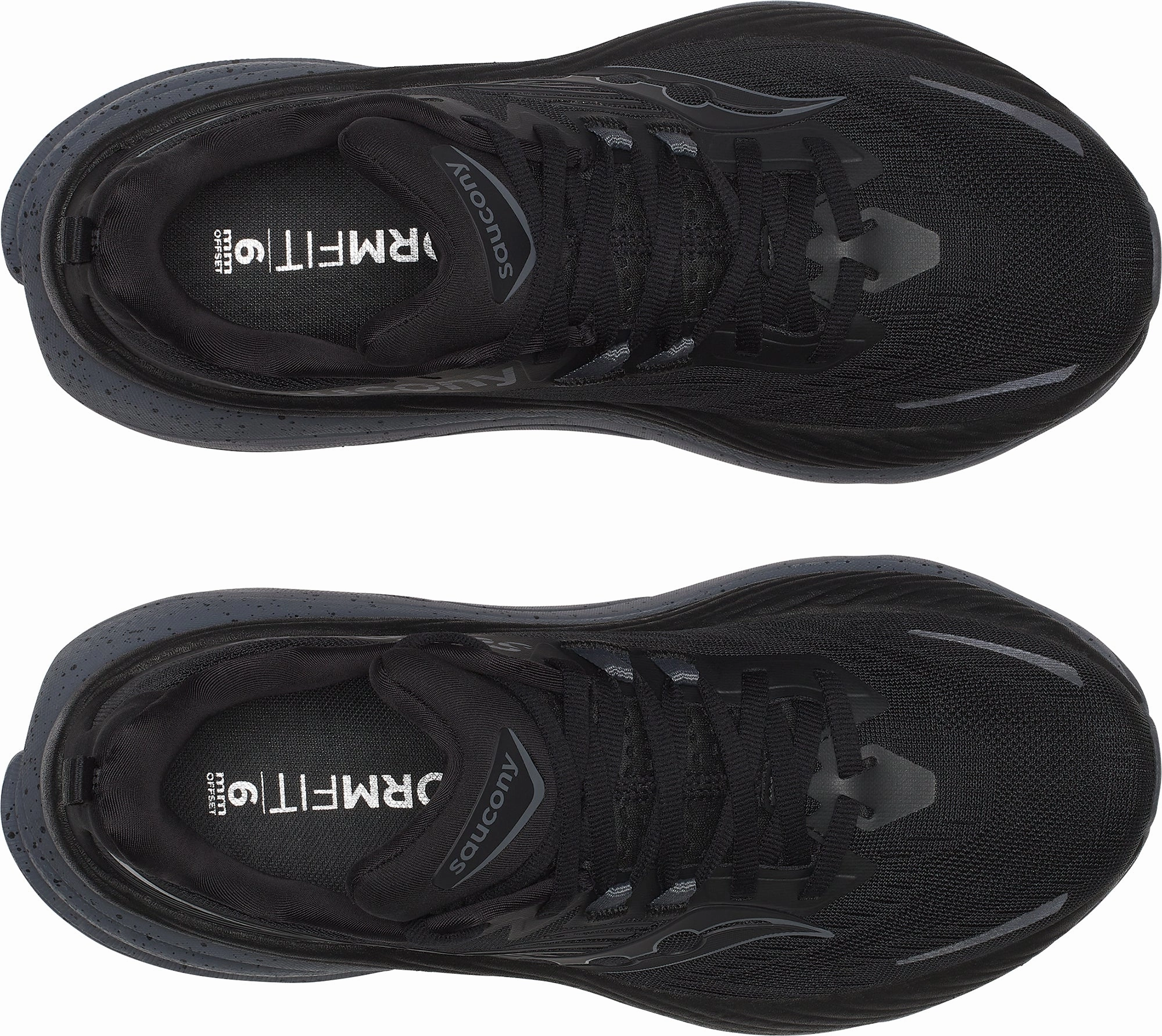 Good Running Shoes For Treadmill Saucony Hurricane 24 Womens Running Shoes - Black