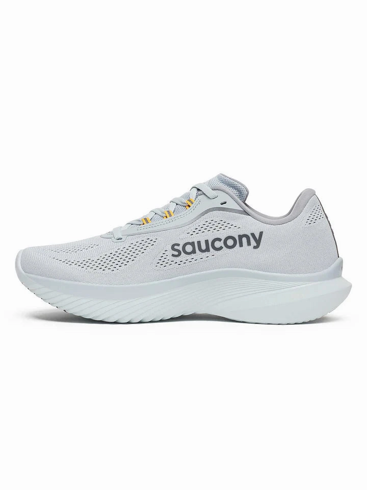 Tiger Badminton Shoes Saucony Mens Kinvara 15 - Granite/Shadow (S20967-243)