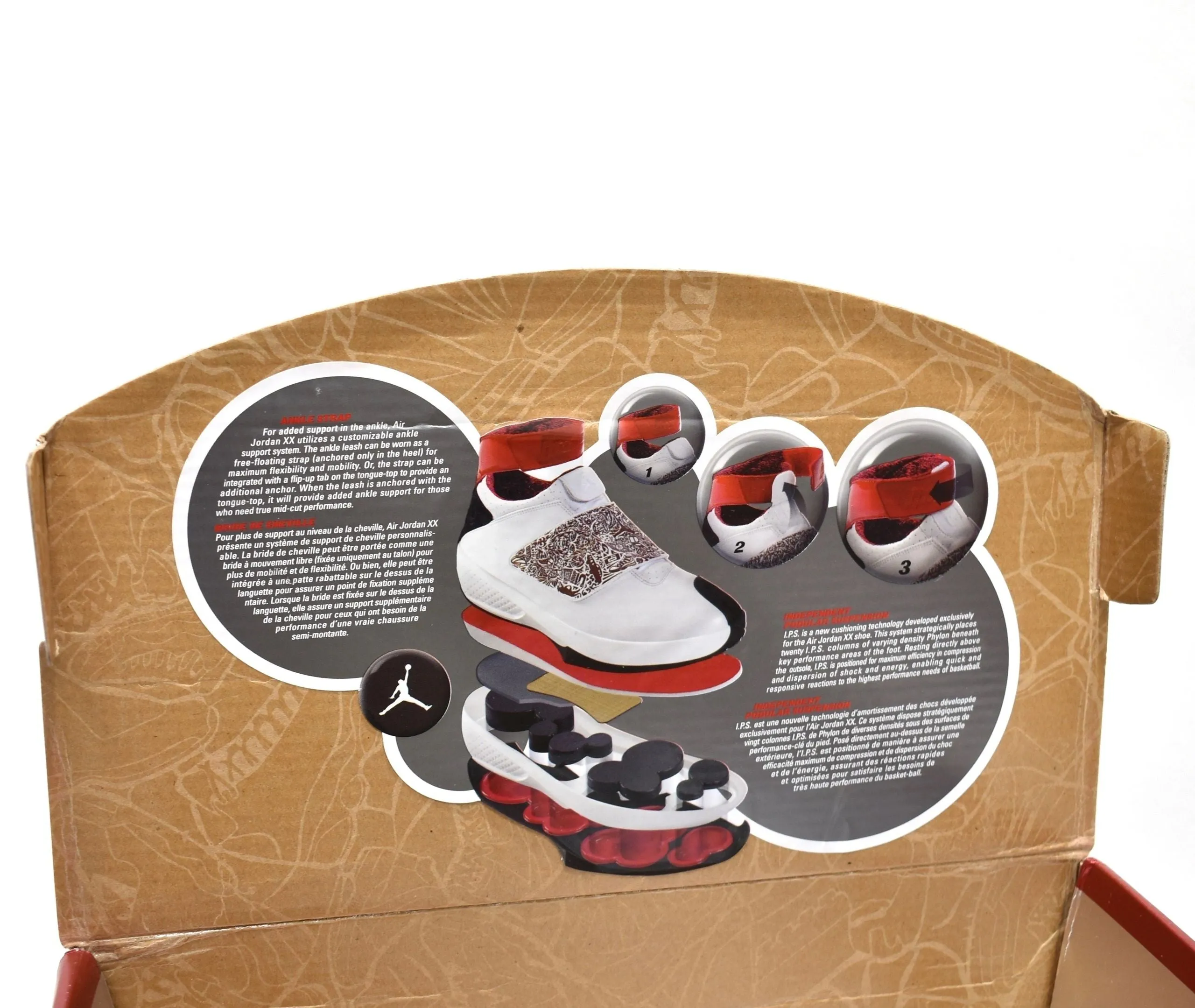 Sneakers Size Chart Nike Air Jordan 20 XX West Coast Carolina Blue NEW w/ Extras Size 11.5