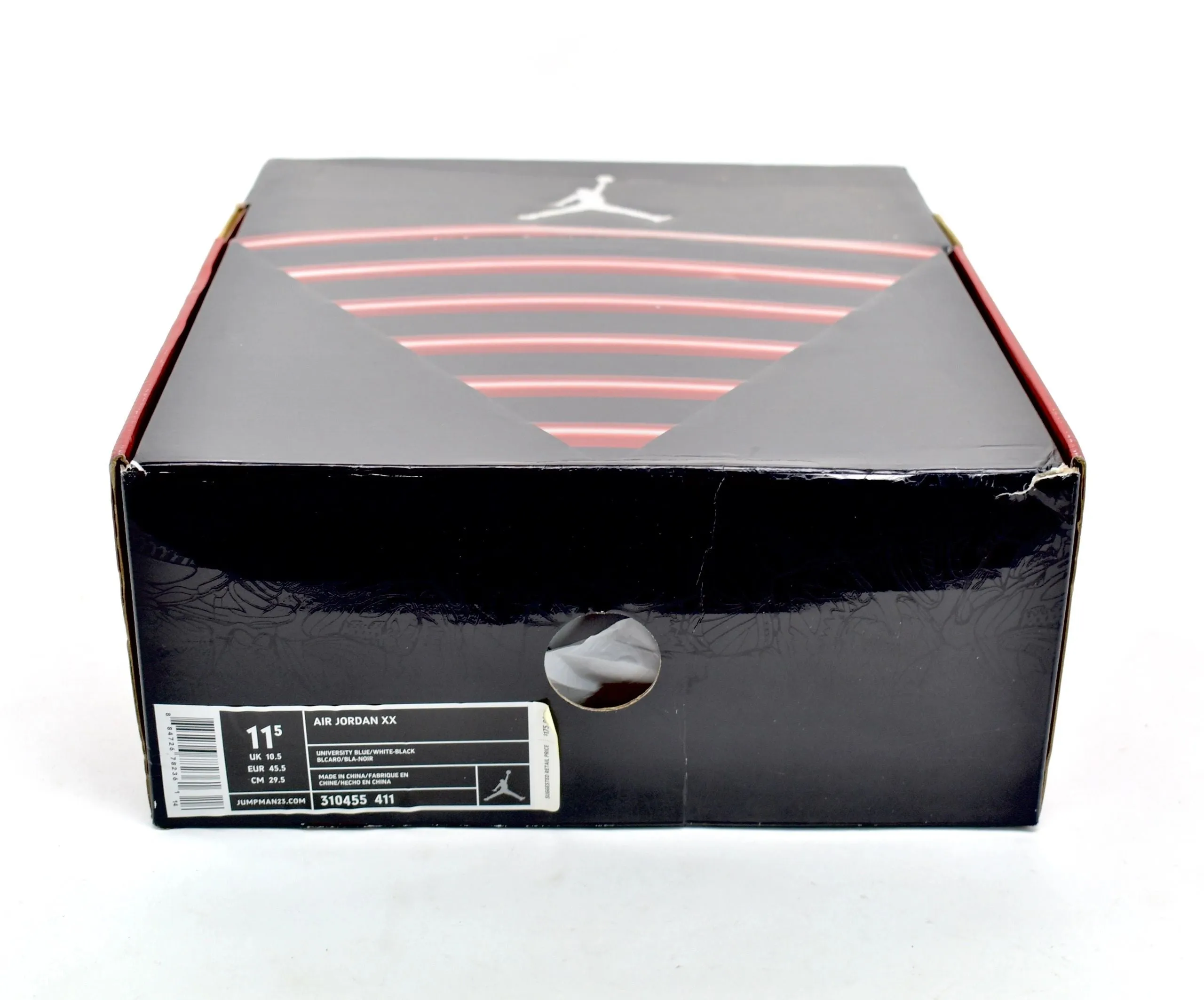 Speedcat Sneakers Nike Air Jordan 20 XX West Coast Carolina Blue NEW w/ Extras Size 11.5