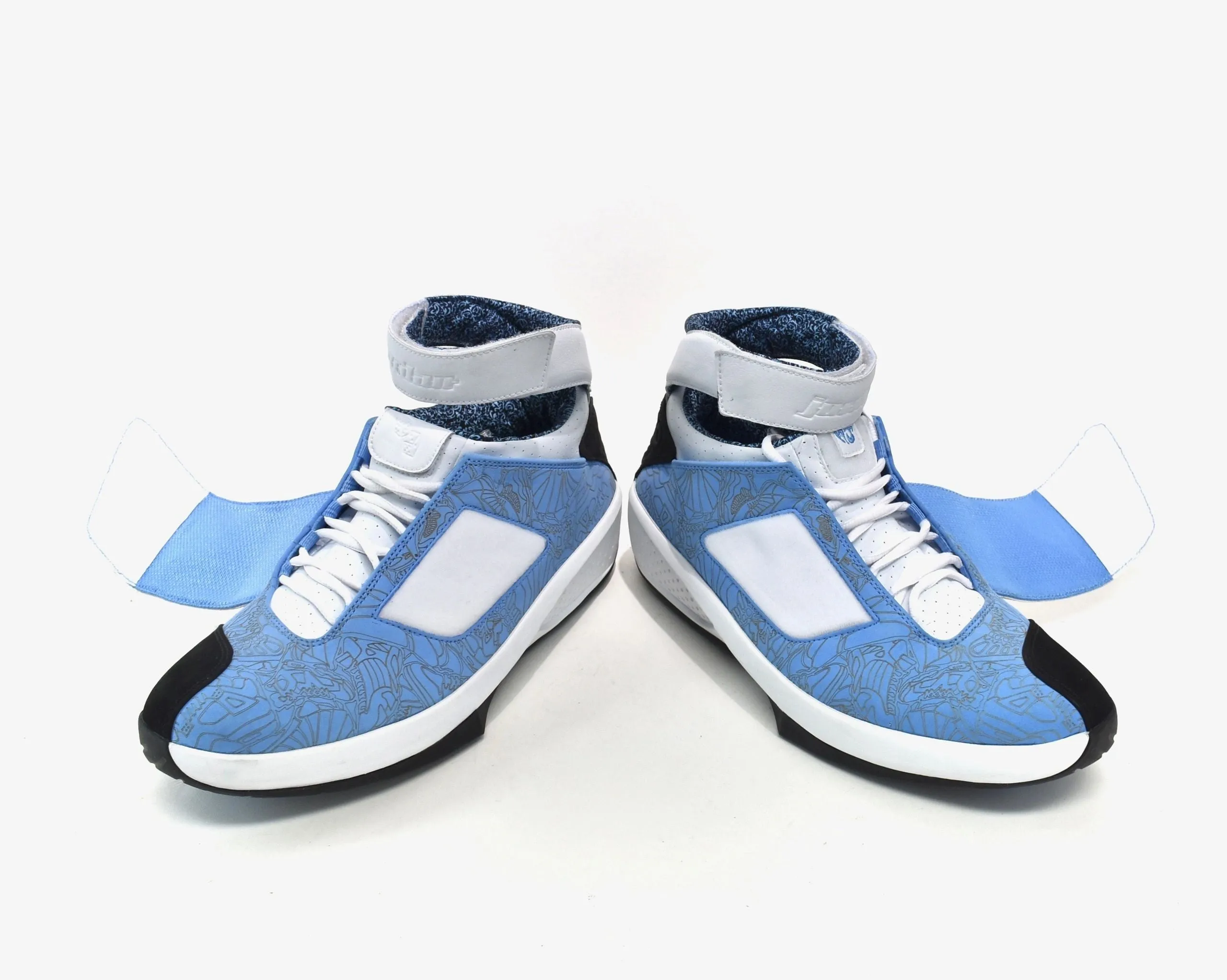 Nike Air Jordan 20 XX West Coast Carolina Blue NEW w/ Extras Size 11.5 Dr Comfort Sneakers