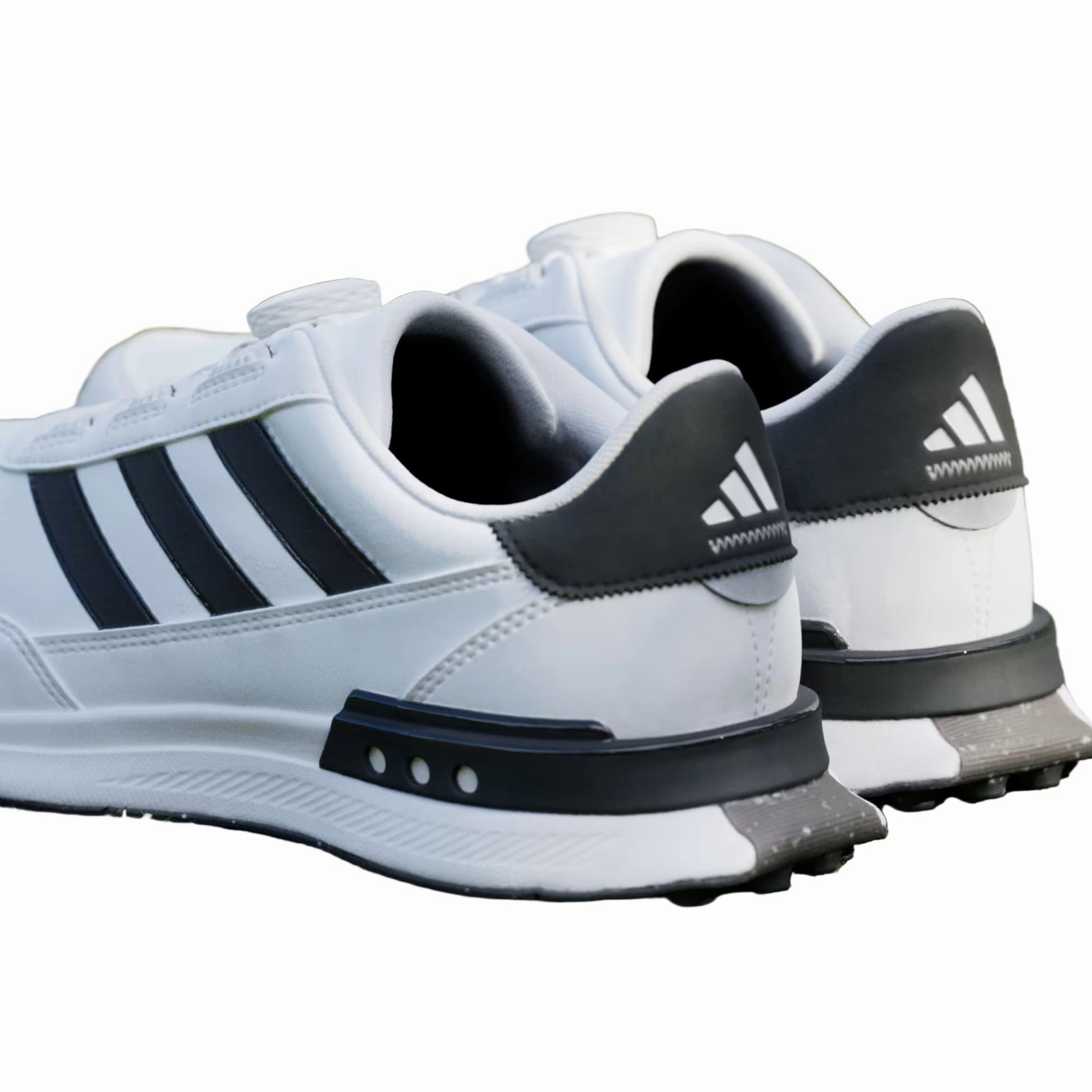 Golf Adidas Men`s S2G Spikeless BOA Wide Golf Shoes - Cloud White/Core Black/Cloud