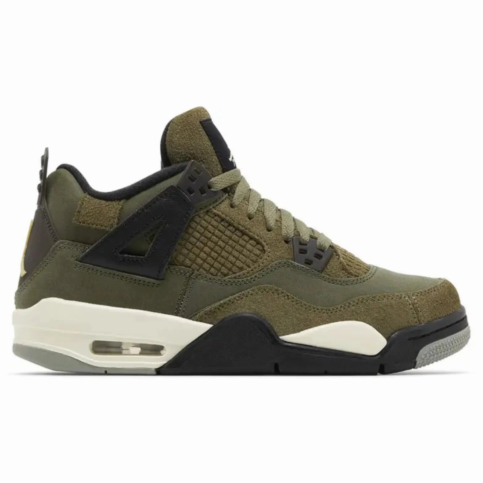 Nike Lebron Shoe Nike Air Jordan 4 Retro Olive Craft GS FB9928 200