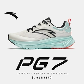 ANTA MEN PG7 Journey Running Shoes 1125E5519-3 -White/Light Blue (Kasut Larian/Kasut Joging) Hiking Boots With Good Arch Support