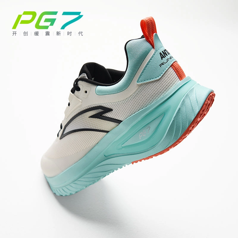 Rei Flash Tt Hiking Boots ANTA MEN PG7 Journey Running Shoes 1125E5519-3 -White/Light Blue (Kasut Larian/Kasut Joging)