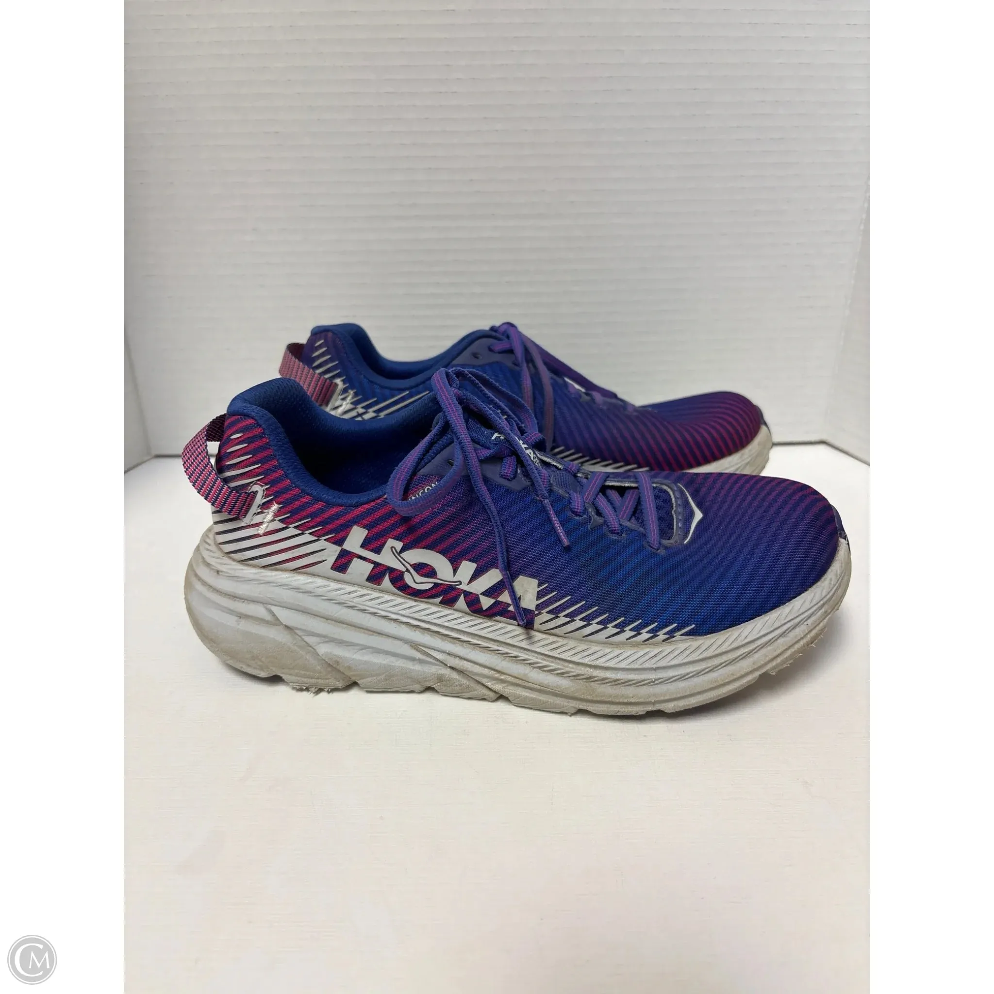 Sneakers Dress Pants Shoes Athletic By Hoka In Purple, Size: 7.5