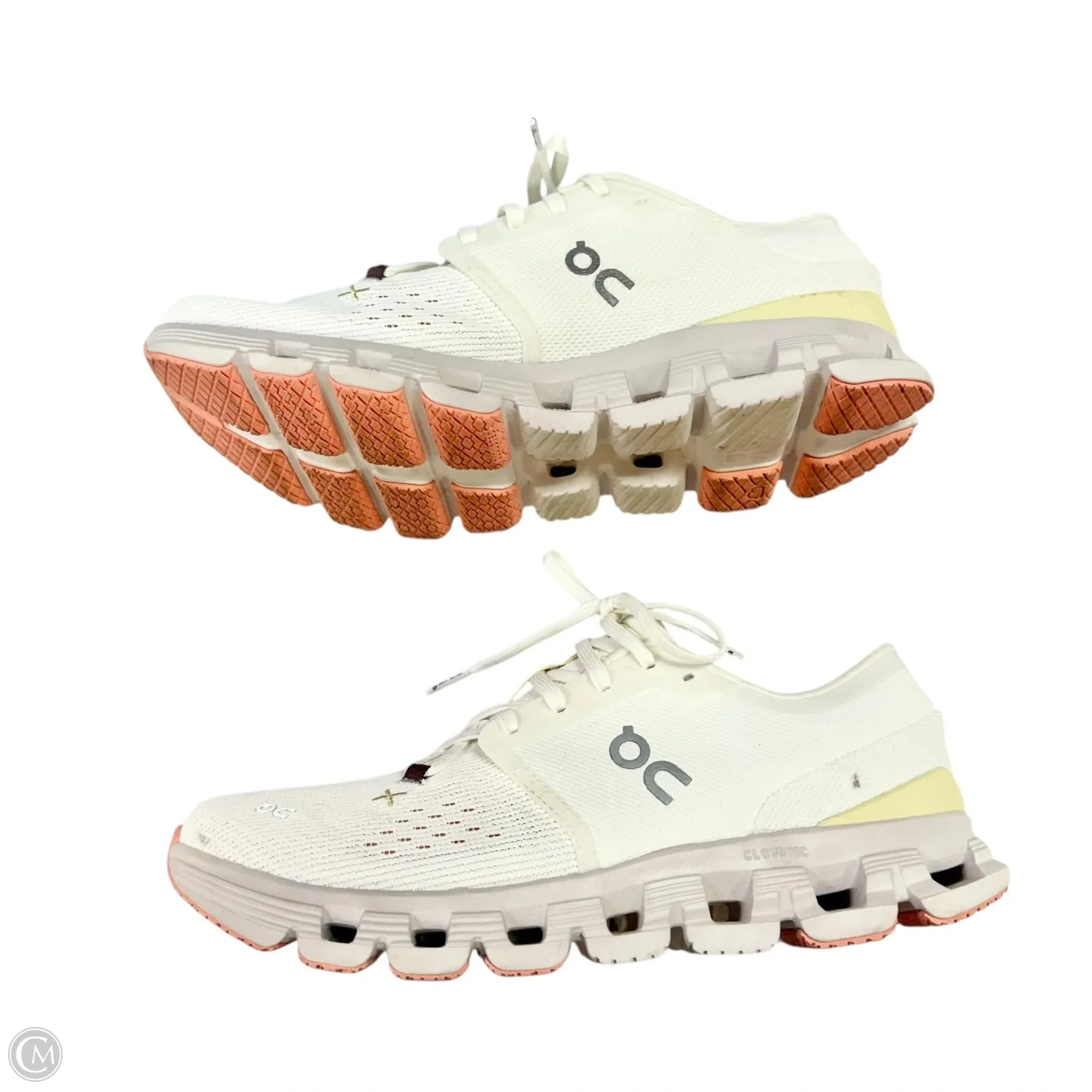 Slip On Fashion Sneakers Shoes Athletic By On Cloud In White, Size: 9