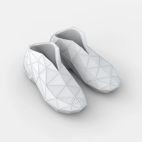 Pe Shoes Nike FUSED footwear - Keji Mid - 3D printed footwear