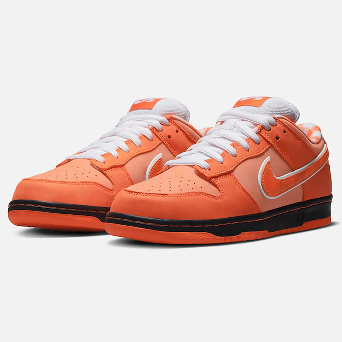 Business Casual Shoes Nike Nike SB - Dunk Low Pro Shoes - Orange Lobster