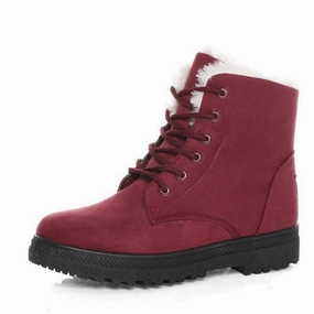 Lacrosse Boots Women Boots Winter Ankle Boots For Women Winter Shoes Female Snow Boots Botas Mujer Warm Plush Shoes Woman Plus Size 44