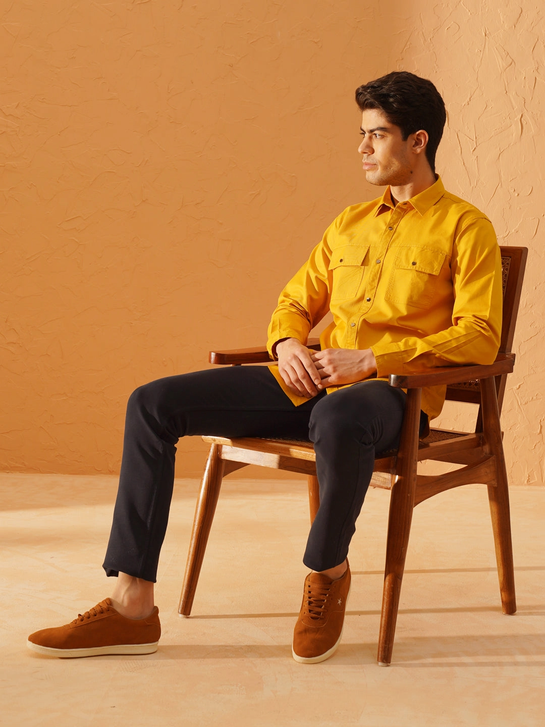 Best New Casual Shoes Men Tan Classic Embroidery Star Upper Soft Suede Leather Lace Up Sneakers Shoes