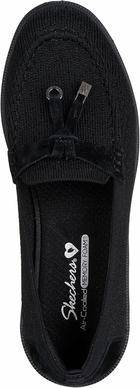 Skechers Women's Cleo Taylor-Alluring Adventure Loafer Silver Sneakers Membership