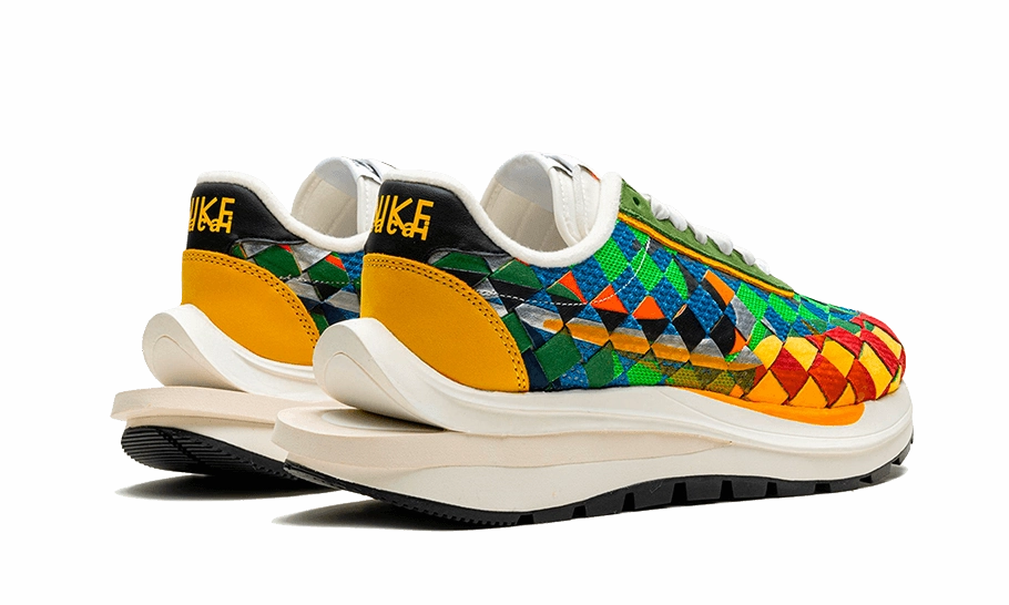 Nike Court Tennis Shoes Nike Vaporwaffle Woven Sacai Jean Paul Gaultier Green Gusto