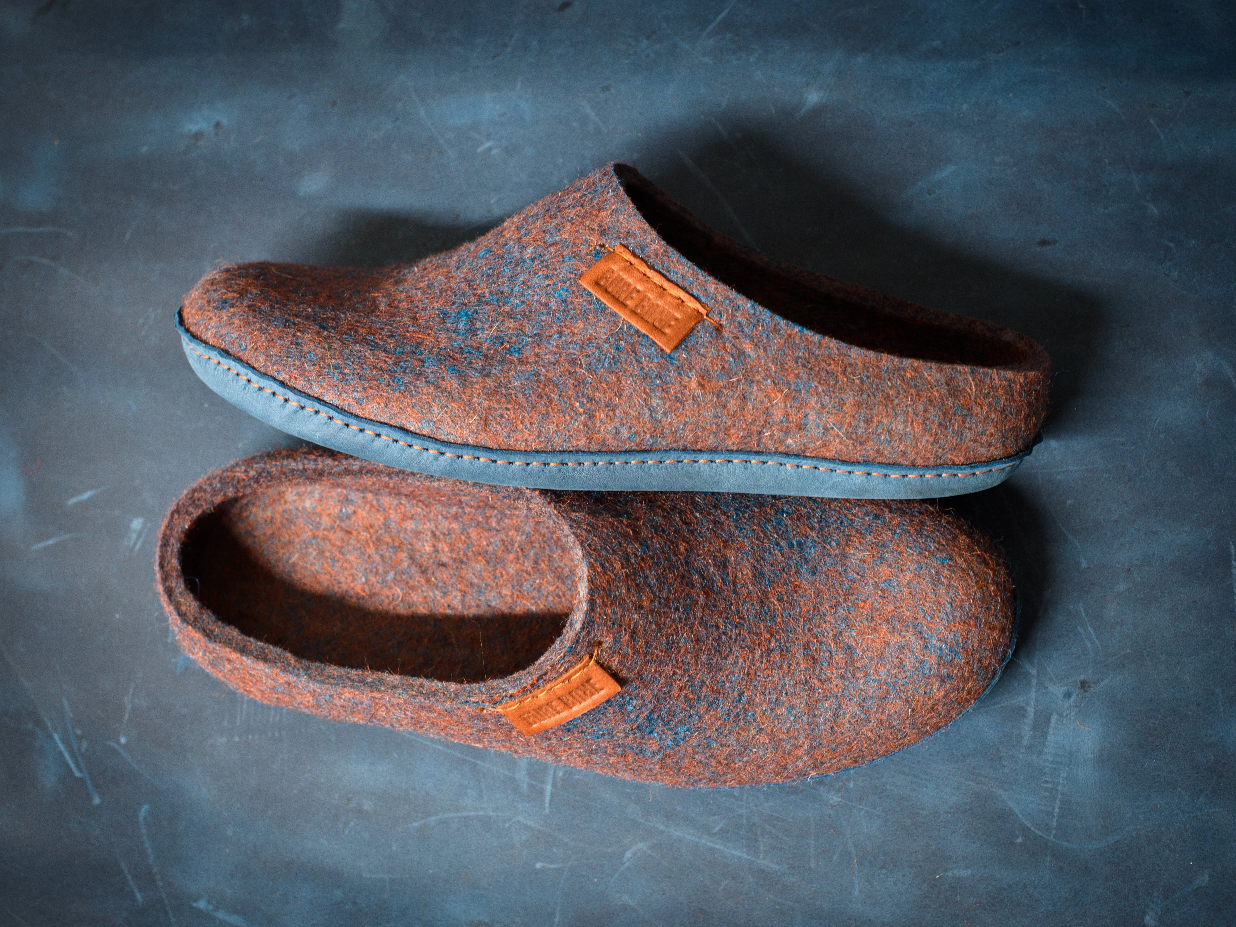 Wade Slides Slip-On Slippers SEMI-V Rusted Metal