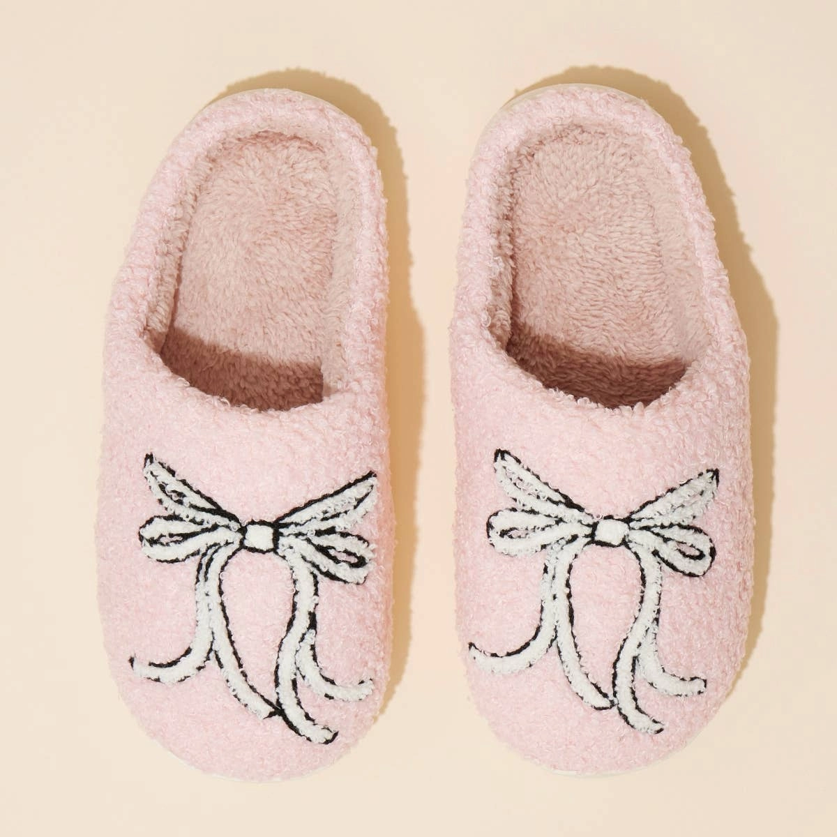 Large Ribbons Breast Cancer Awareness Slippers Discontinued Slippers