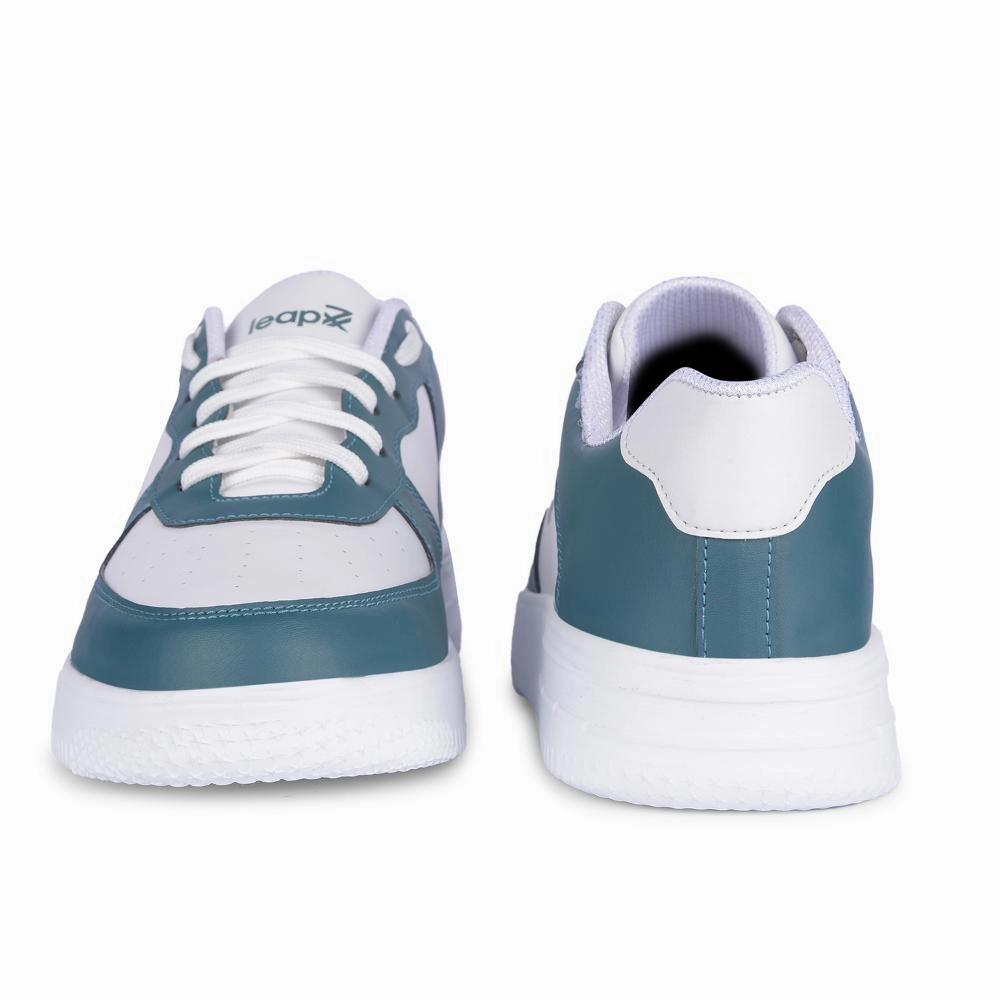 Leap7x Casual Light Green Lacing Sneakers For Men DUGLAS-1E By Liberty Winter Walking Sneakers