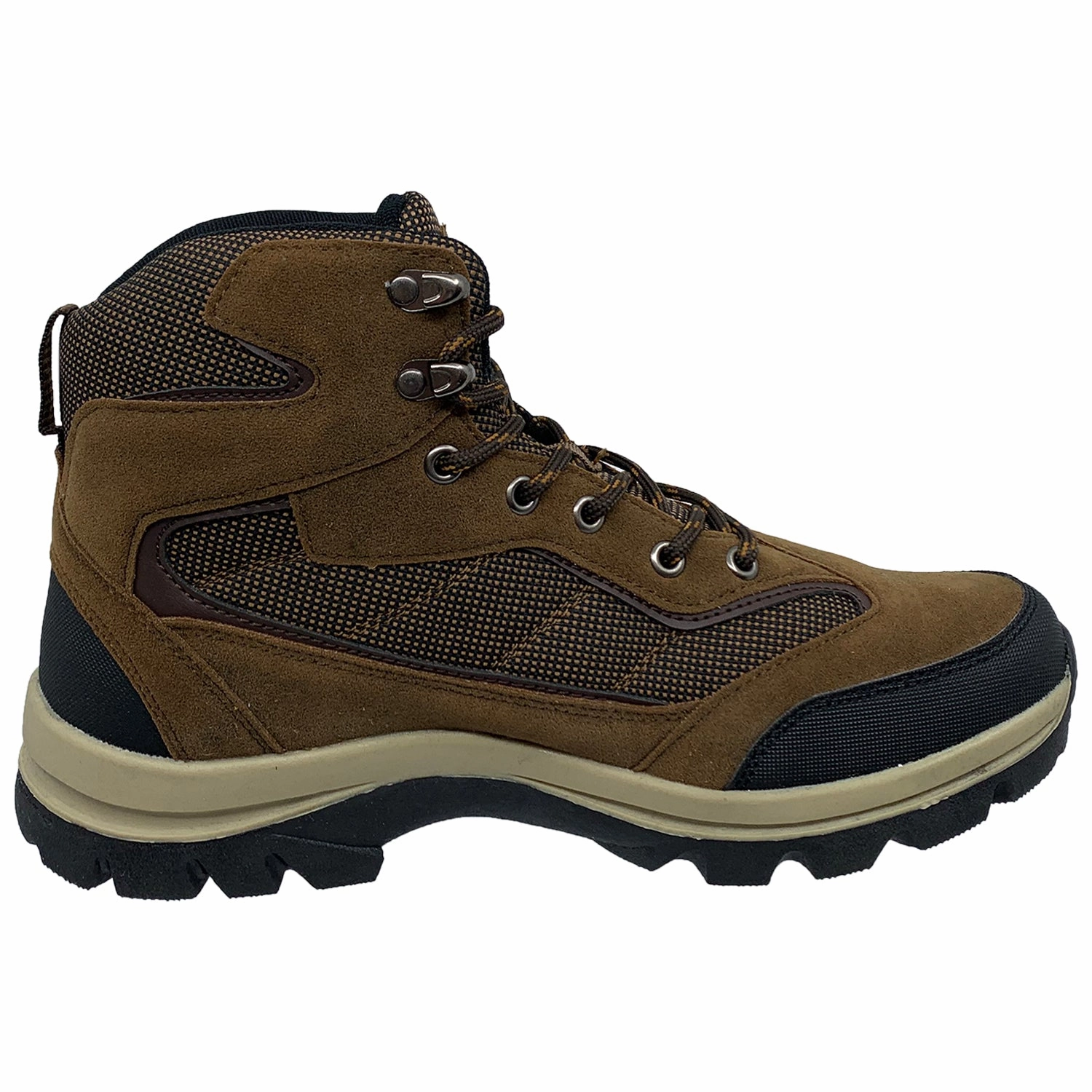 Foot-shaped Minimalist Hiking Shoes Smith's Work Wear High Top Hiking Boots Mens Style : Sm10017
