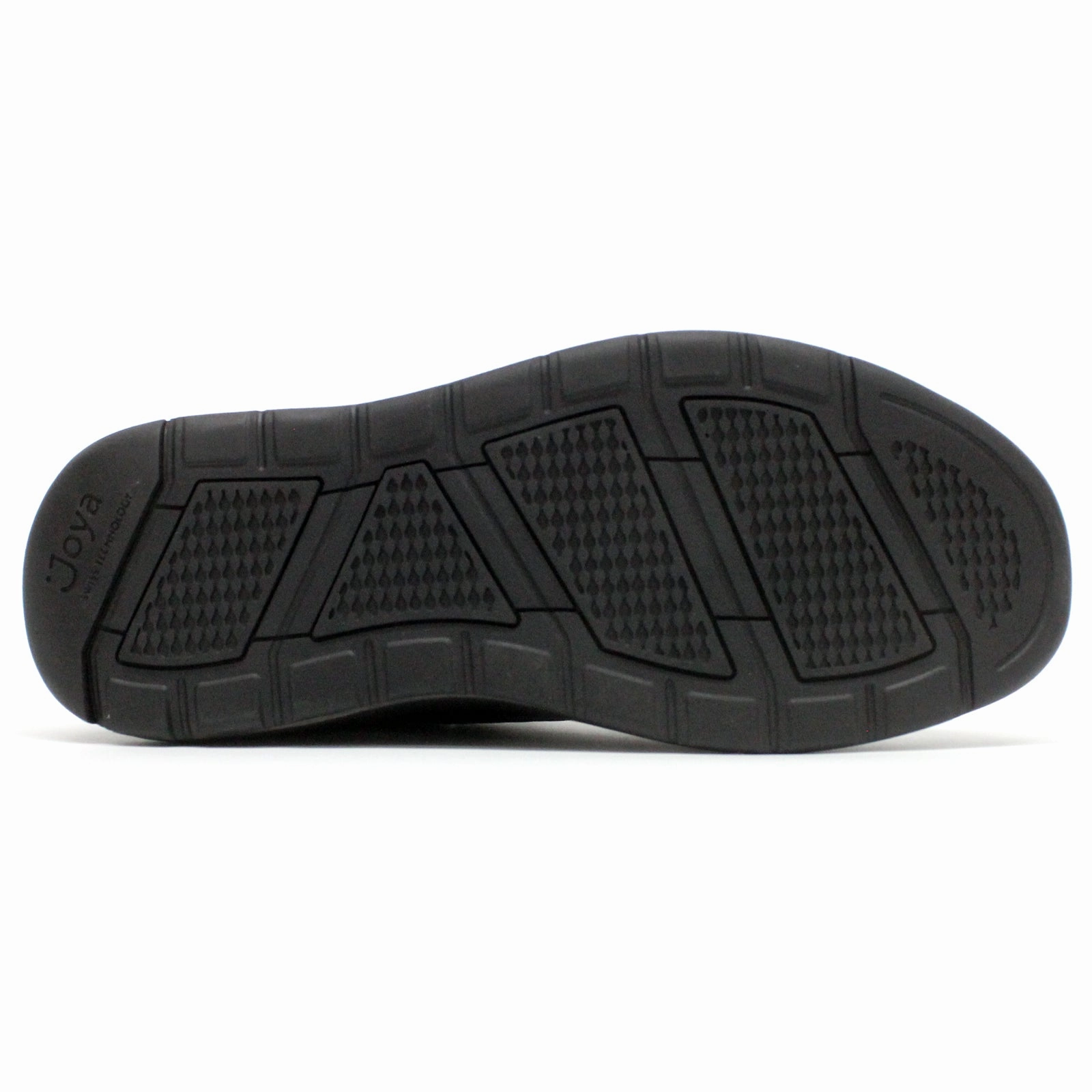 Joya Chicago Full Grain Leather Men's Lace Up Black Shoes Net Skate Casual Shoe