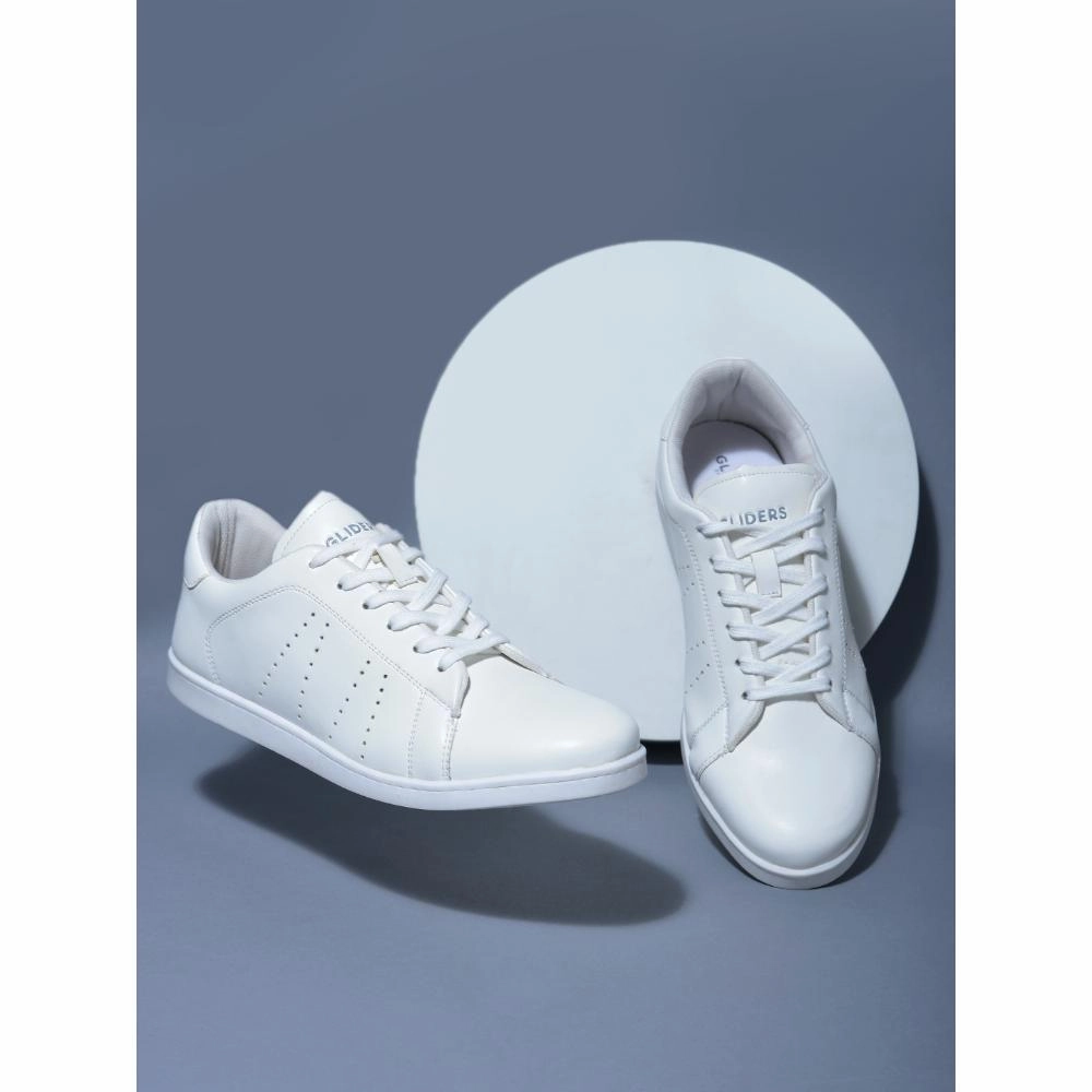 Casual Tennis Shoes 2023 Gliders Casual White Lacing Sneakers For Men ANDERSON By Liberty