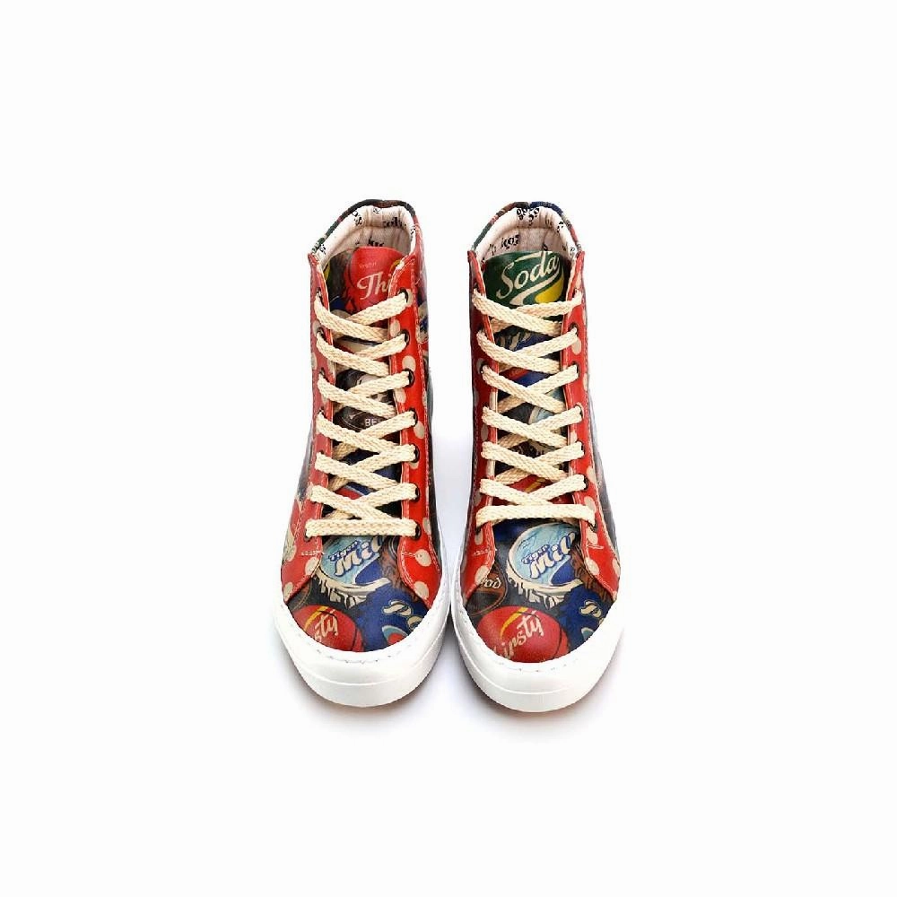 Sneaker Boots CW2037 Suede Kitten Heel Boots