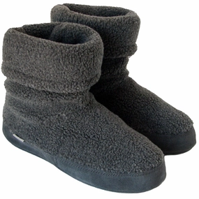 Ruby Slippers In Wicked Polar Feet Women's Snugs - Grey Berber