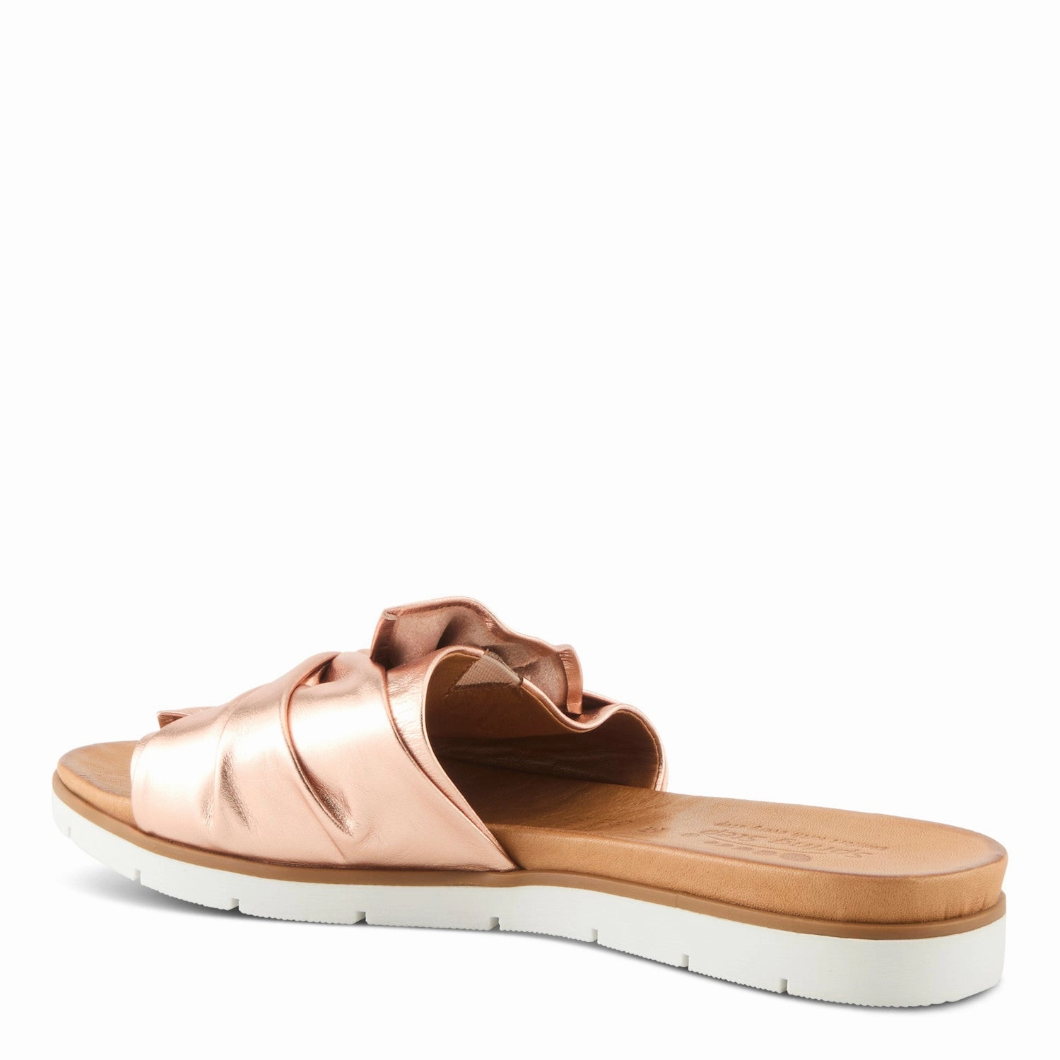 Sandals Verra Spring Step Women's Lavona Slip On Slide Sandal - Rose Gold
