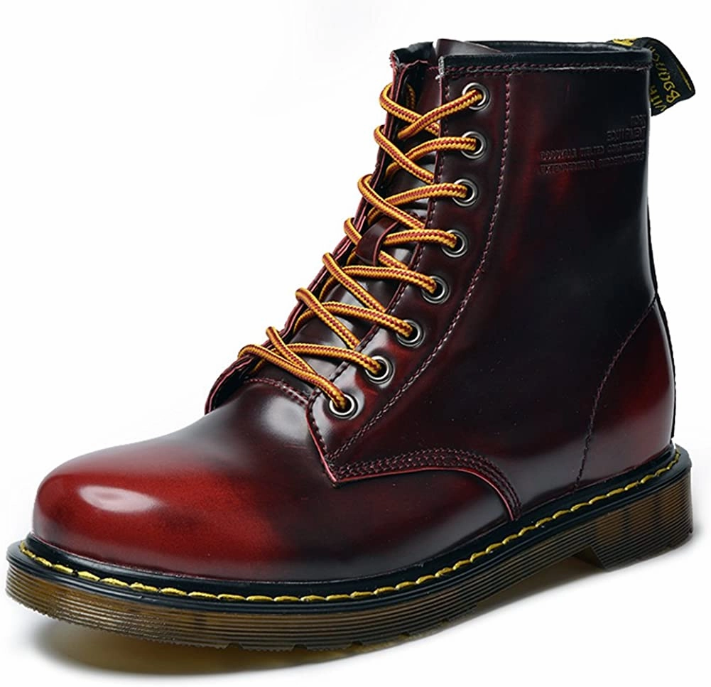 NXY Men&rsquo;s Fashion Waterproof Combat Boots Lace-up Leather Oxford Chukka Ankle Boots Goretex Non Goretex Hiking Shoes