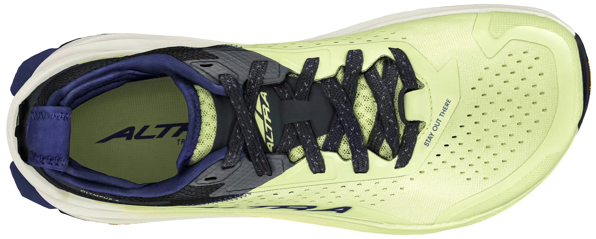 Altra Olympus 6 Mens Trail Running Shoes - Green Best Trail Shoes For Men