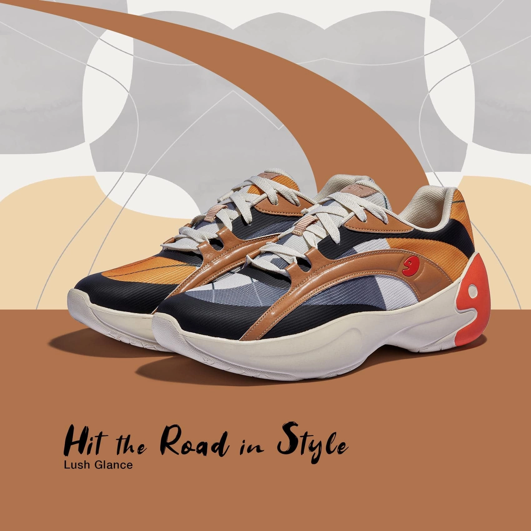 Streamline Geometry Salamanca II Men Best Sneakers For Treadmill Walking