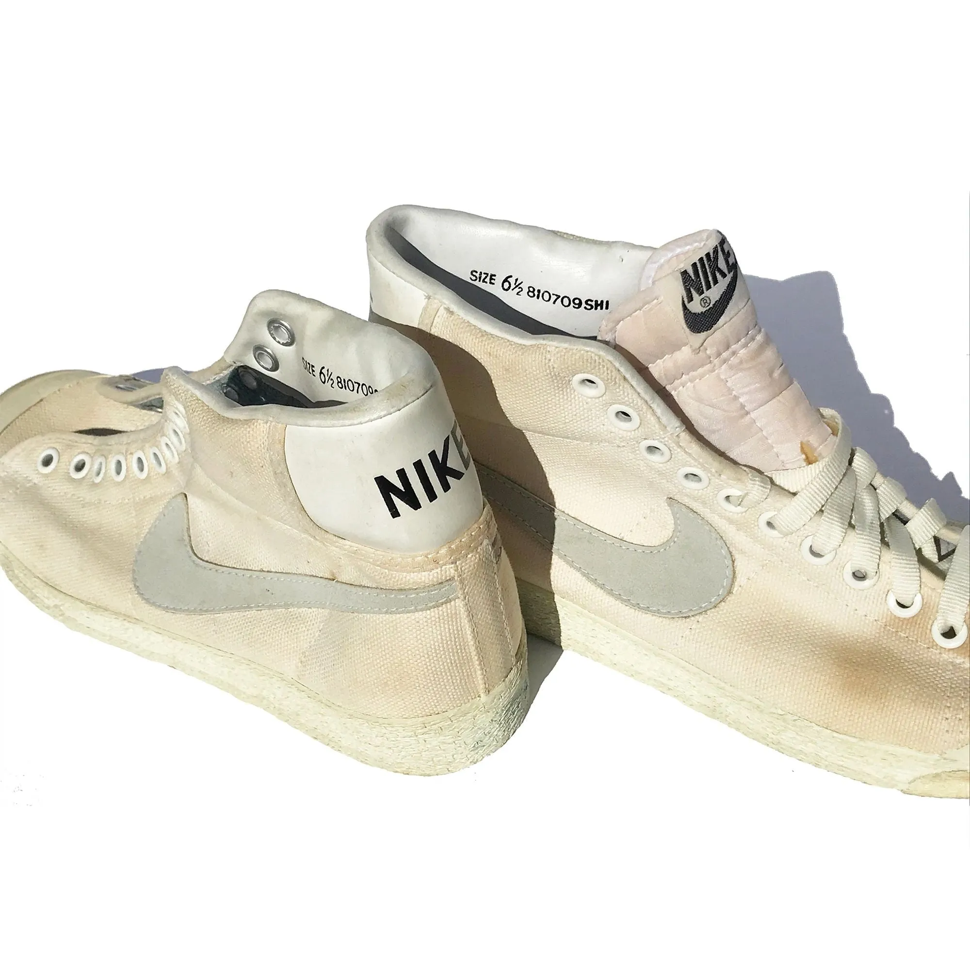 Best Sneakers With Jeans Nike Blazer Canvas 1981 OG Basketball Natural Gray Size 6.5