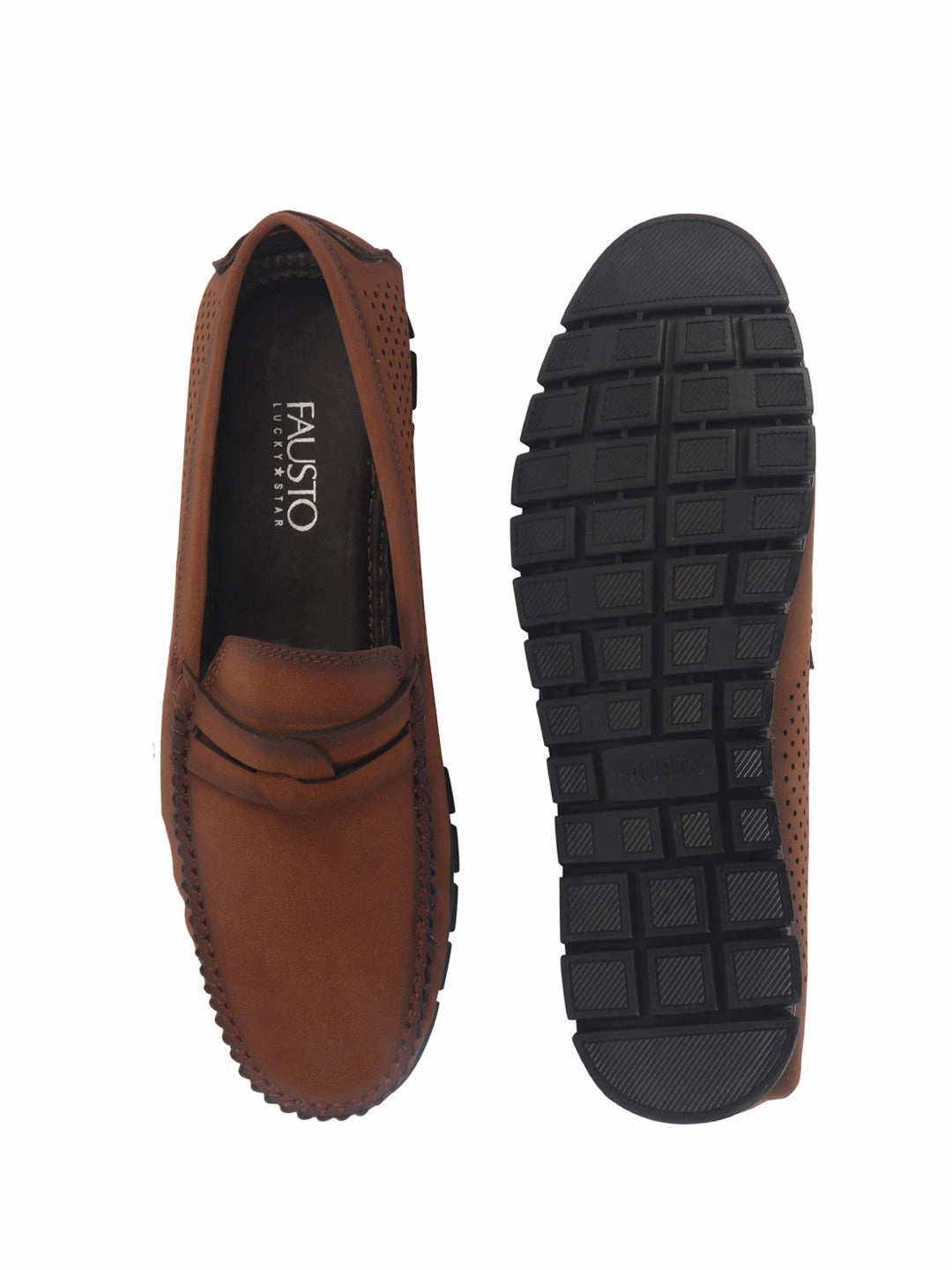 Men Suede Caual Slip-On Shoe Driving Loafers Anti Skid Sole Breathable with Memory Cushioned Insole Casual Fila Shoes