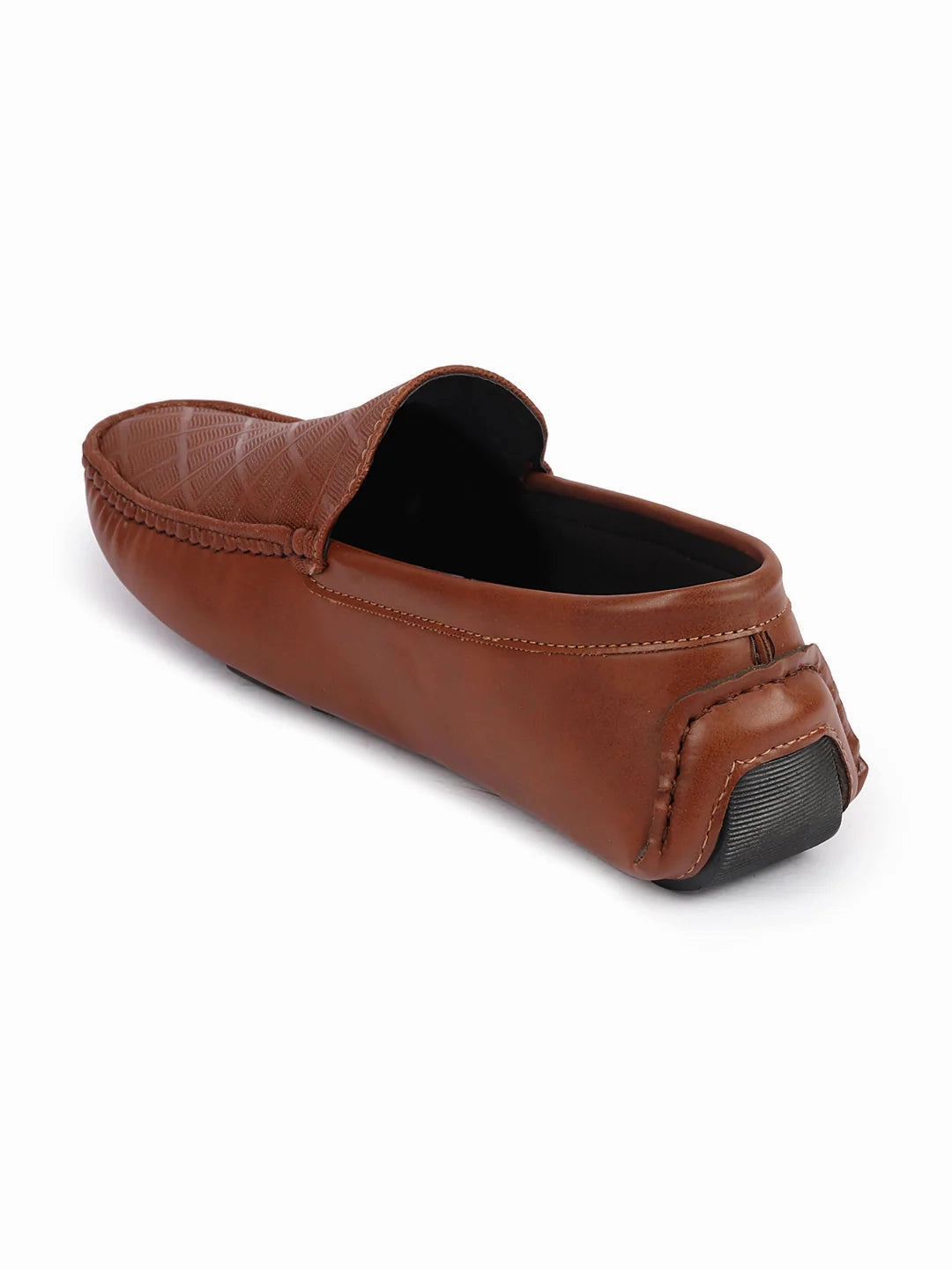 Shoes For Casual Blazer Men Tan Textured Design Casual Classic Slip On Driving Loafer and Moccasins