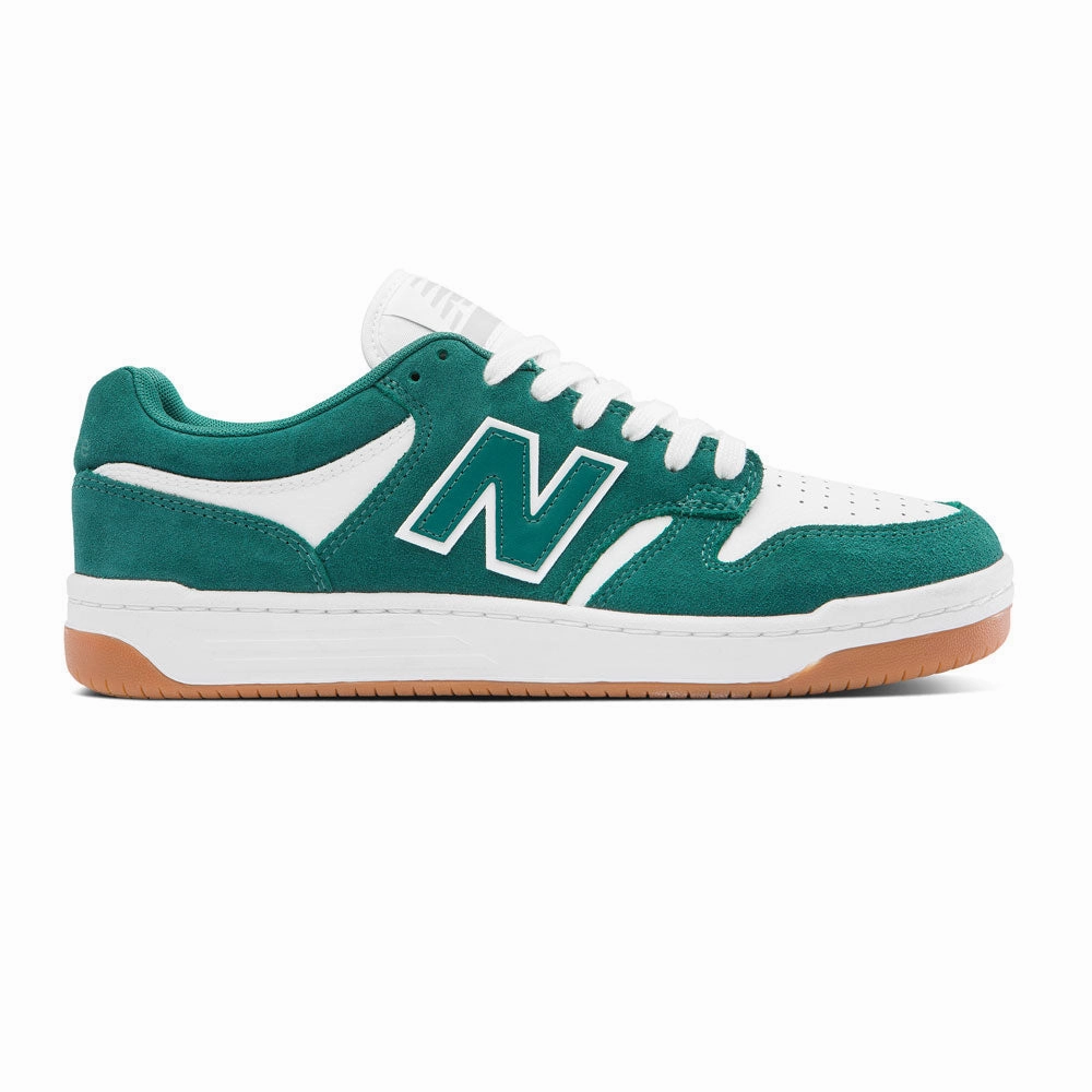 New Balance Numeric '480 NDI' Skate Shoes (Vintage Teal / White) High-top Skate Shoes