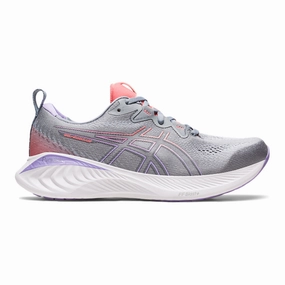 Customize Asics Shoes Women's Asics GEL-Cumulus 25, Sheet Rock/Papaya, 5 D Wide