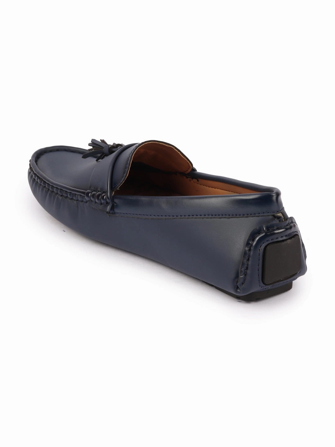 Casual Shoes To Style With A Suit Men Blue Driving Outdoor Tassel Loafer and Moccasin Shoes