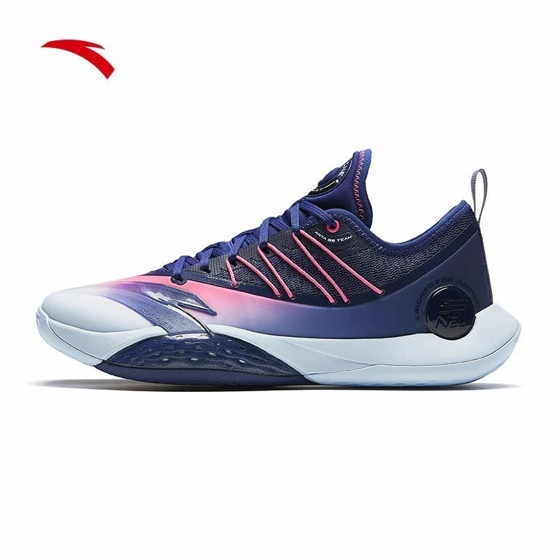 ANTA Men SKYLINE 2 Basketball Shoes - 1124A1107-2 - Signal Blue (Kasut Bola Keranjang) Alternative Badminton Shoes