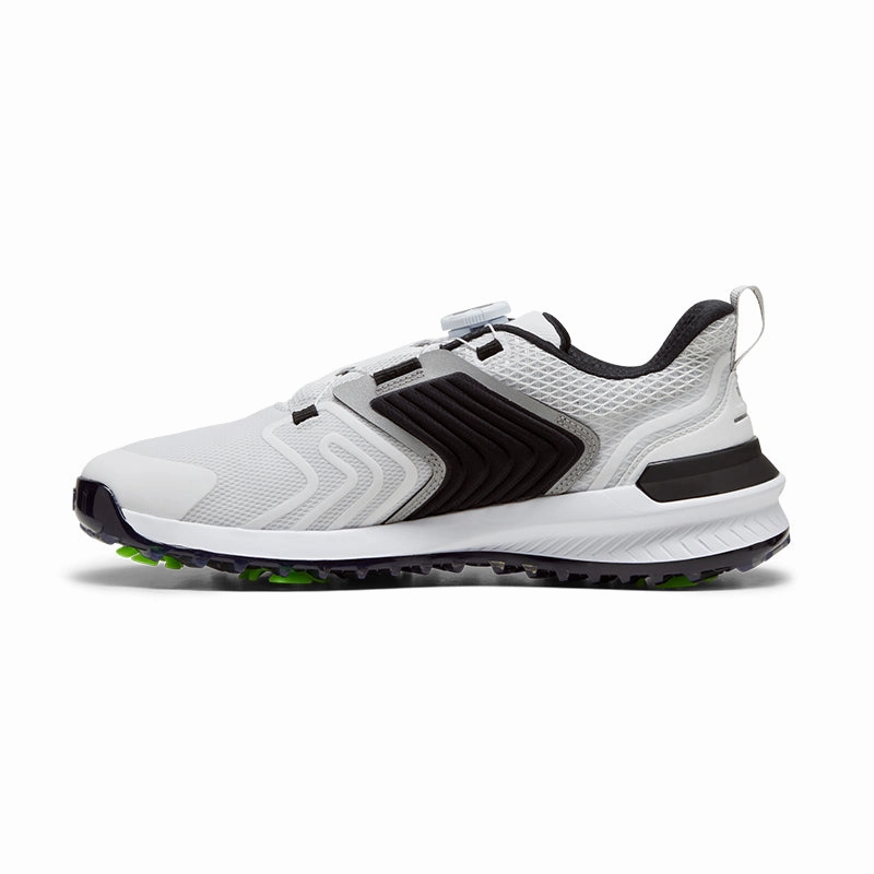 Best Waterproof Shoes For Work PUMA IGNITE BOA Men's Spikeless Shoes (Grey/Black)