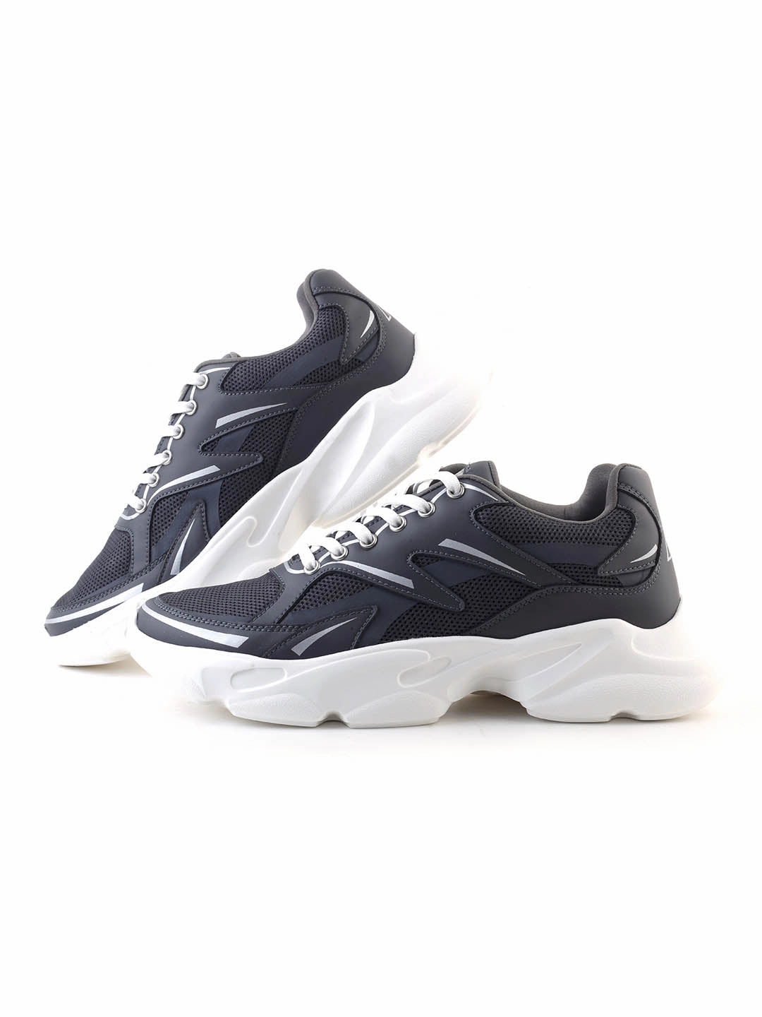 Alberto Torresi Grey Laceup Sports Shoes Beginner Running Shoes