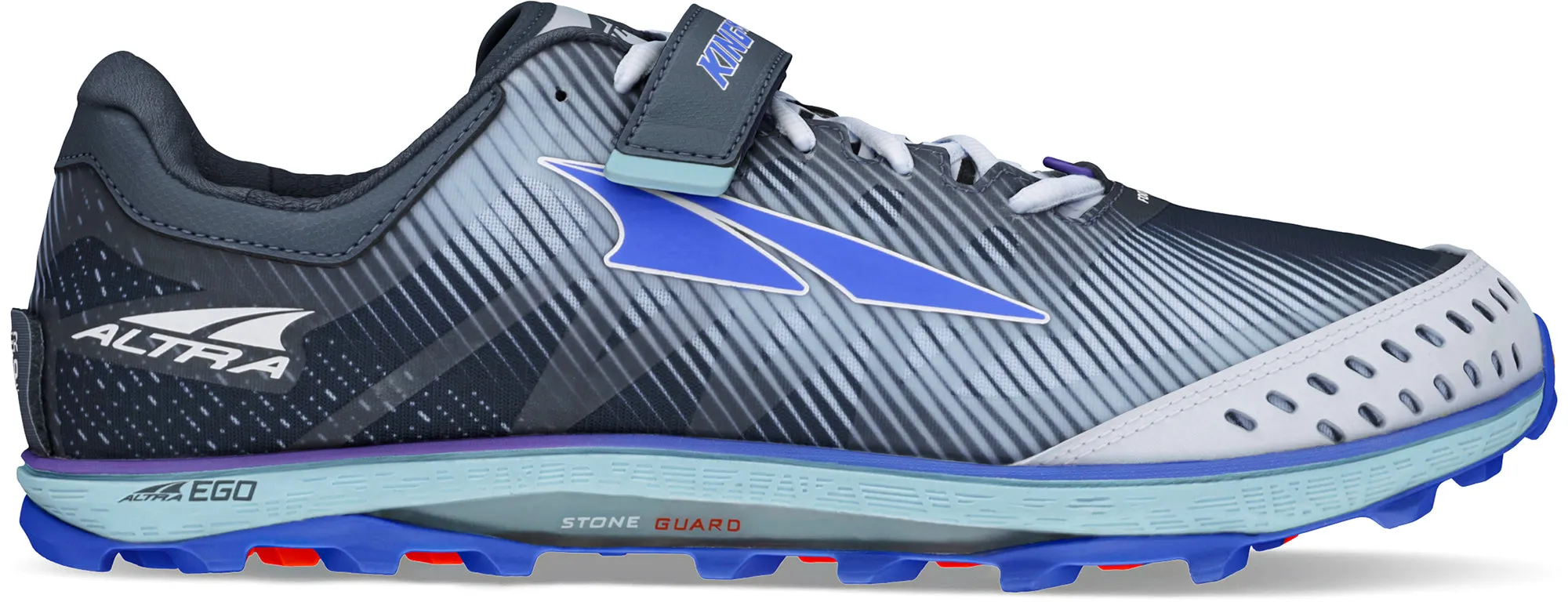 Trail Running Shoe With Ankle Support Altra King MT Mens Trail Running Shoes - Blue