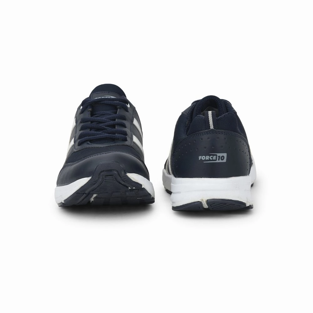 Force 10 Sports Lacing Shoes For Men (N.Blue) LB46-SNE By Liberty Road Vs Trail Running Shoes